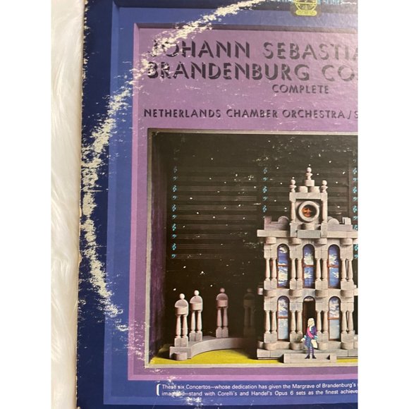 Classical Vinyl Bach Brandenbug Concertos Full, Netherlands Chamber Orchestra - Picture 4 of 9